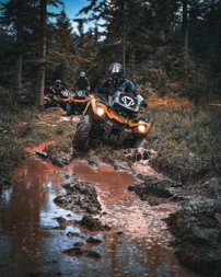 Jazda na štvorkolke