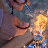 Kresadlo Light My Fire FireSteel ARMY 2v1, rustyorange