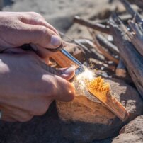 Kresadlo Light My Fire FireSteel SCOUT 2v1, cocoshell