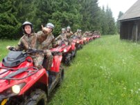 Jazda na štvorkolke