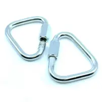 Karabína s maticou trojuholníková p. 4mm
