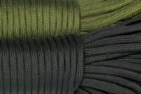 Paracord šnúra BSH Advenure, čierna 30m