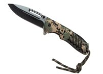 Nôž zatvárací BSH Adventure, CAMO paracord