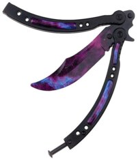 Nôž motýlik tréningový CS-GO Doppler phase