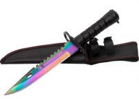 Nôž Bajonet M9 Rainbow Fade N-715H