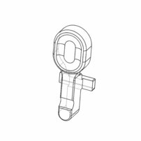 CNC záchyt záveru AR-15 - A, čierna