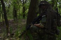 Maskovací poťah na tlmič, multicam