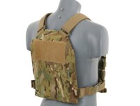 Taktická vesta SPC s imitáciou plátov, multicam