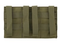 Elastická troj-sumka na M4, oliva