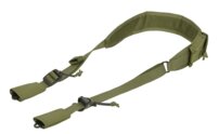 Taktický nastaviteľný dvojbodový popruh, oliva