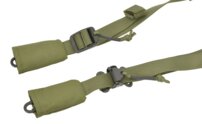 Taktický nastaviteľný dvojbodový popruh, oliva